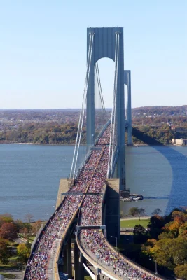 Participantes de la Maraton de New York enfocada en calidad de vida